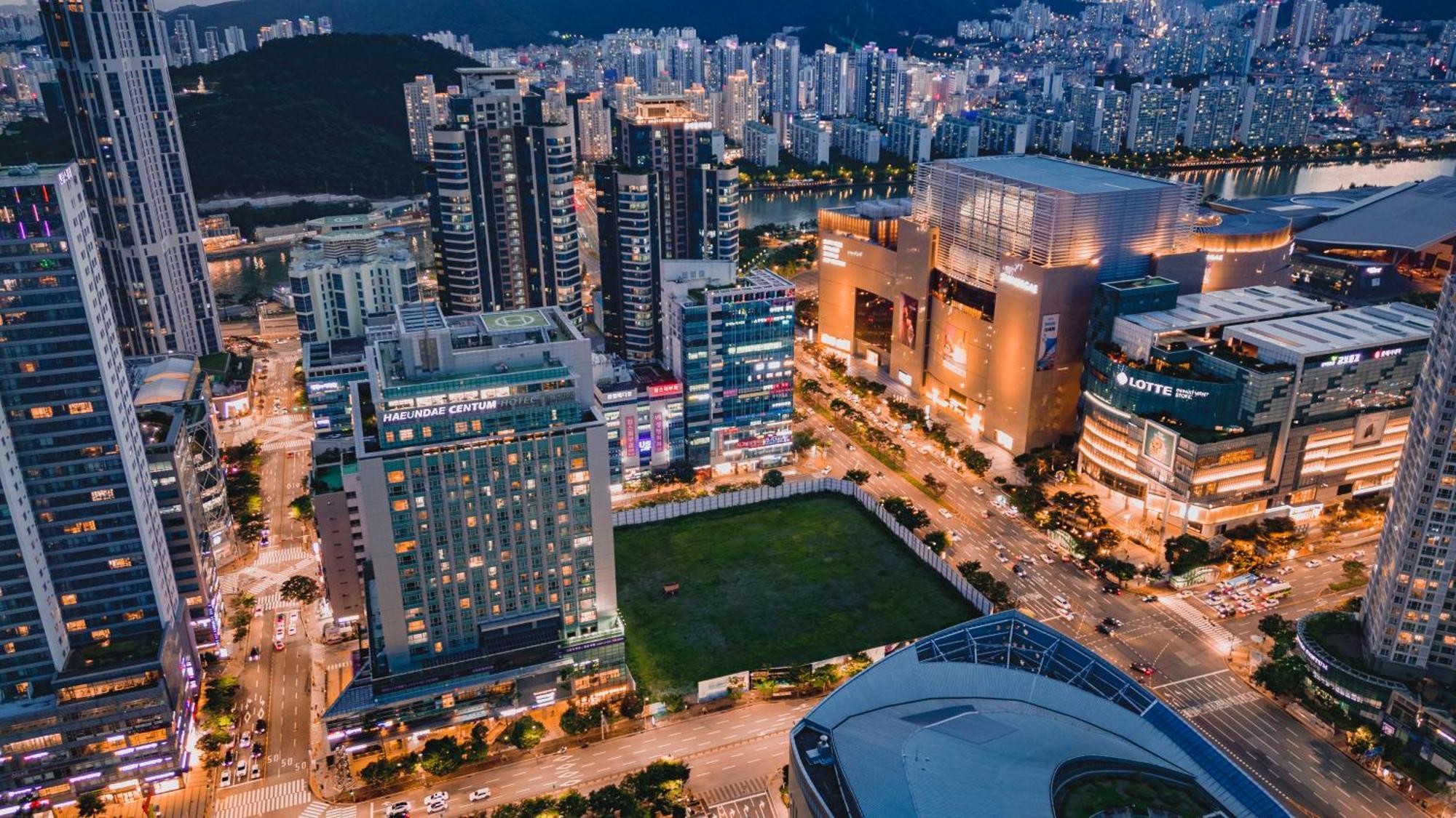 Centum Convention Hotel In Centum Busan Exterior photo